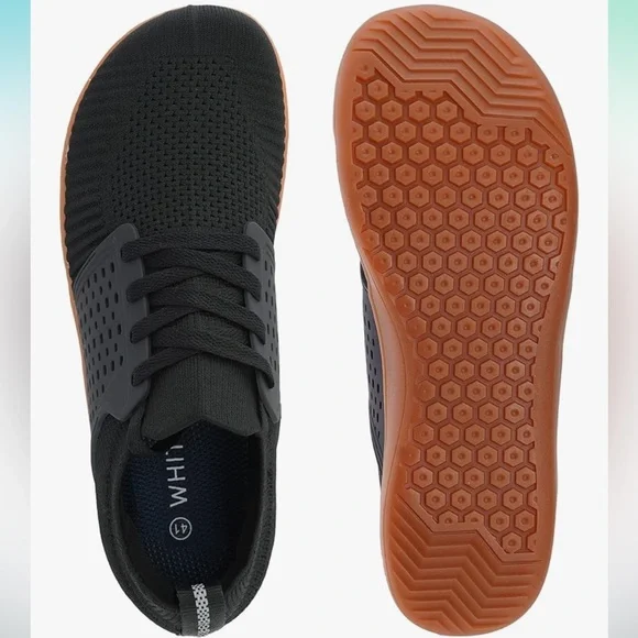 WHITIN Men's Minimalist Barefoot Sneakers 8 Wide Zero Drop Midfoot Stability - Picture 9 of 10